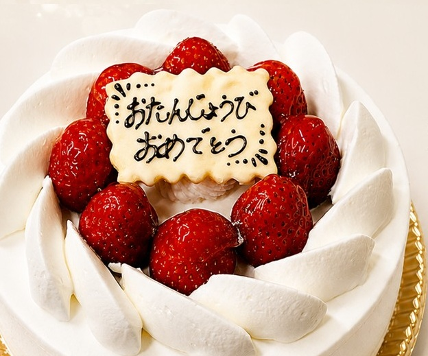 嵯峨野のデコレーションケーキ